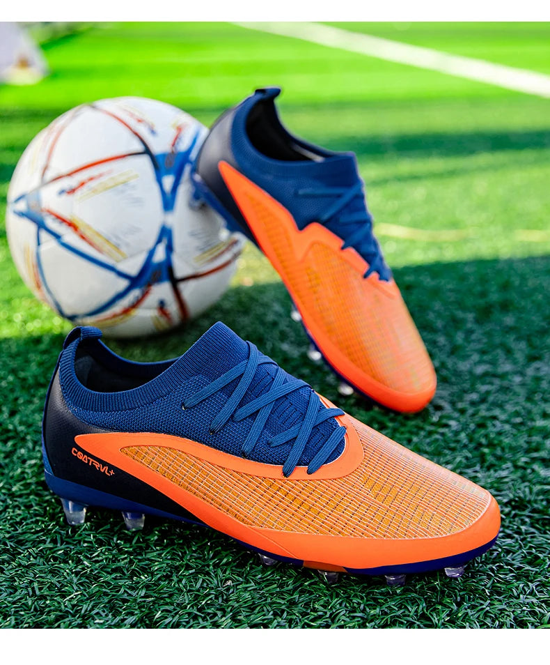 Men's New TF Football Boots Sneakers Professional Society Casual Male Soccer Shoes Futsal High-Quality Football Shoes Training