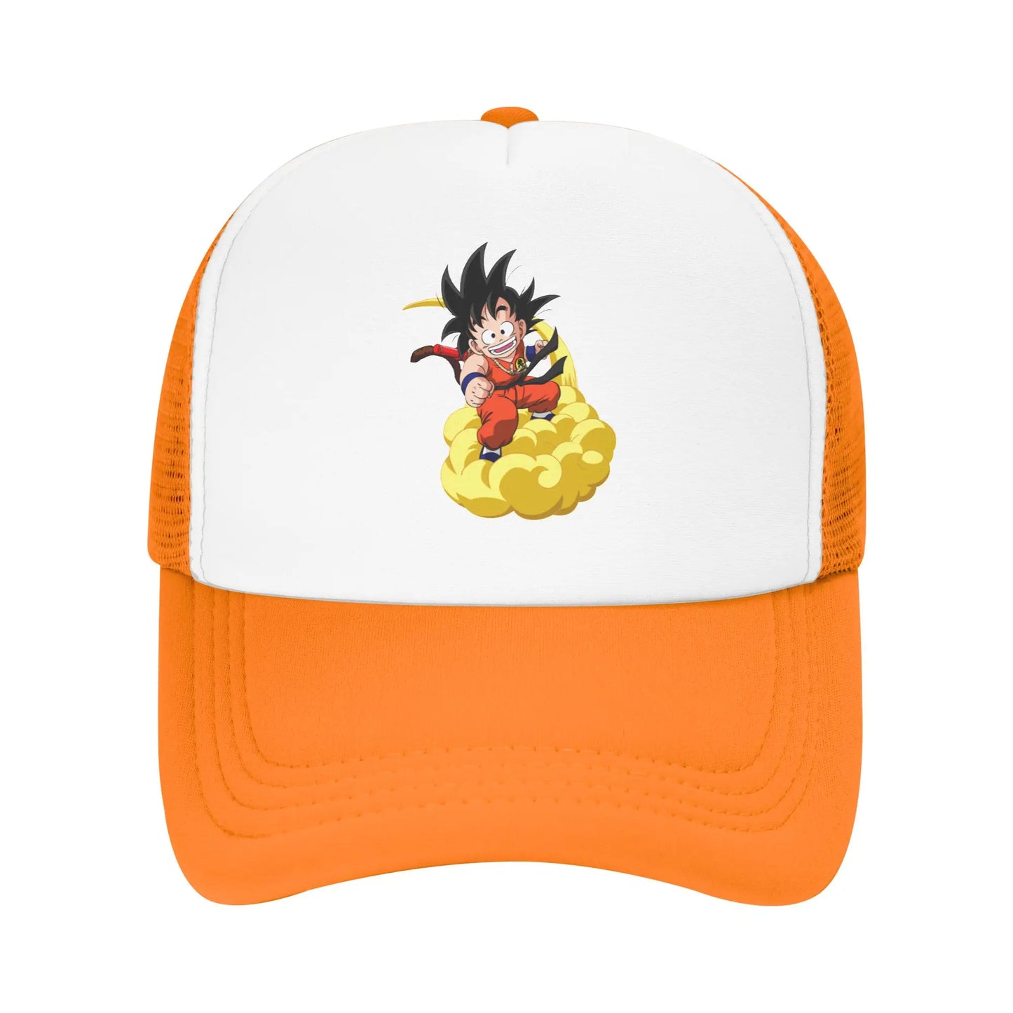 Dragon Ball Son Goku Mesh Baseball Cap Adult Trucker Hat Anime Hats Adjustable Snapback Caps Sports Cap Winter Trucker Hats
