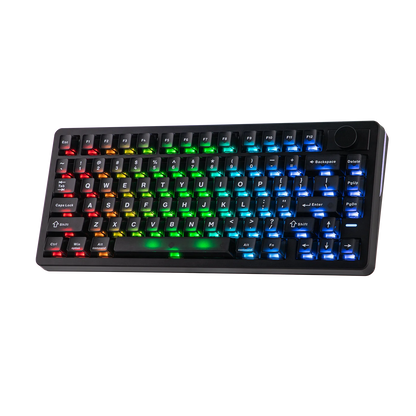 EPOMAKER HE75 V2 75% ANSI US Layout Tri-mode Wireless Hall Effect Gaming Keyboard 0.005mm Adjustable Actuation/Rapid Triggering