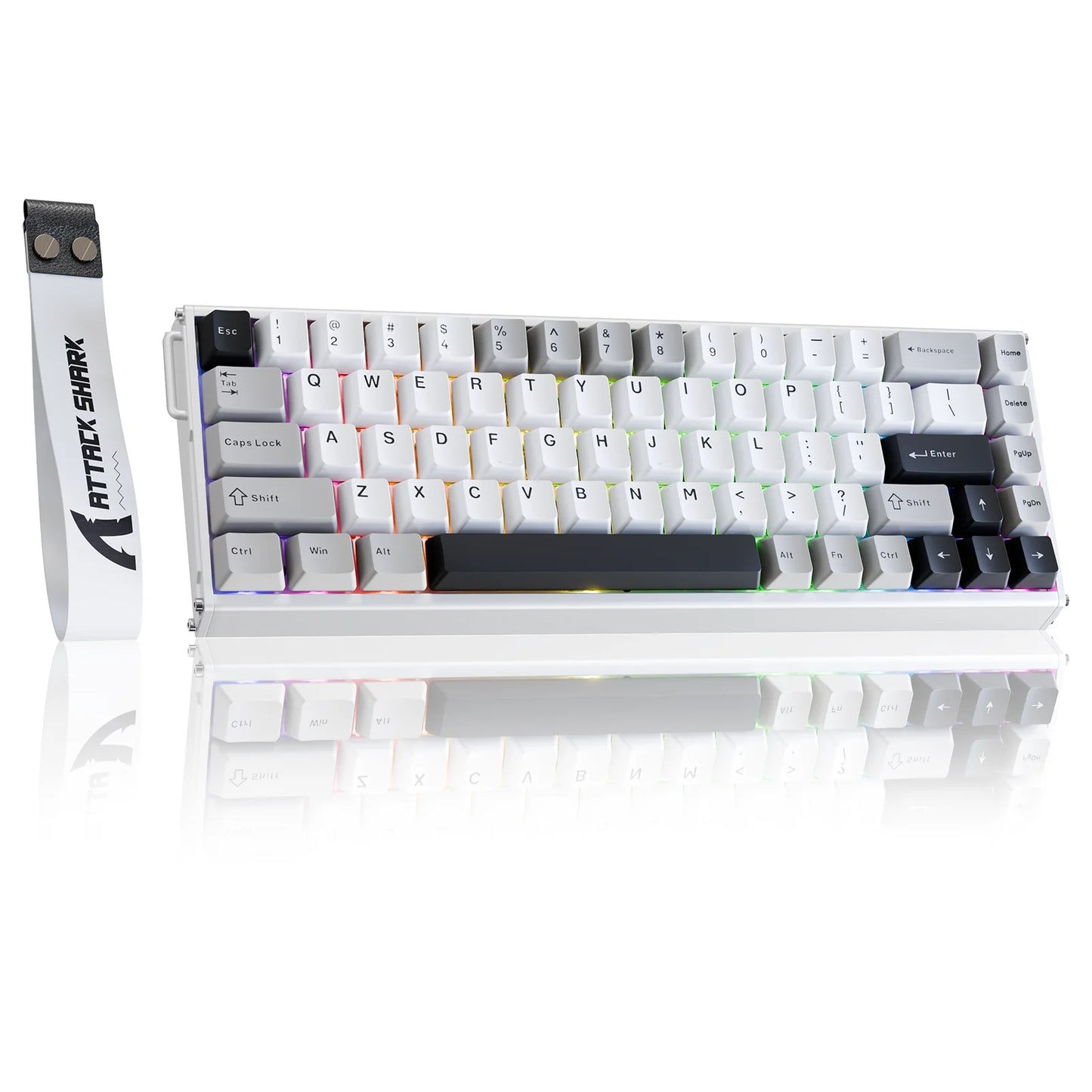 ATTACK SHARK X68MAX HE Rapid Trigger Aluminum Keyboard Magnetic Switch 60% Wired 8KHz Magnetic Keyboard With 0.005mm RT Accuracy