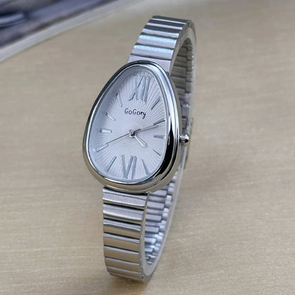 New Ladies Watches gift Snake Head Watch for Women Luxury Fashion Steel Strap Quartz Wristwatches Dropshipping Clock