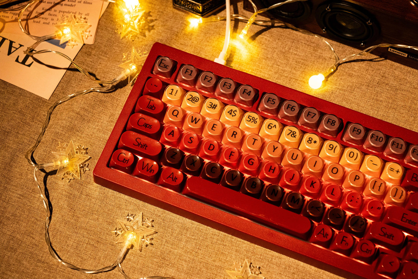 AKKO 5075 X Veekos K75 Gaming Mechanical Keyboard Keyboard 75% RGB 3/5-Pin Hot Swap Wired Customized Keyboard with Knob Gasket
