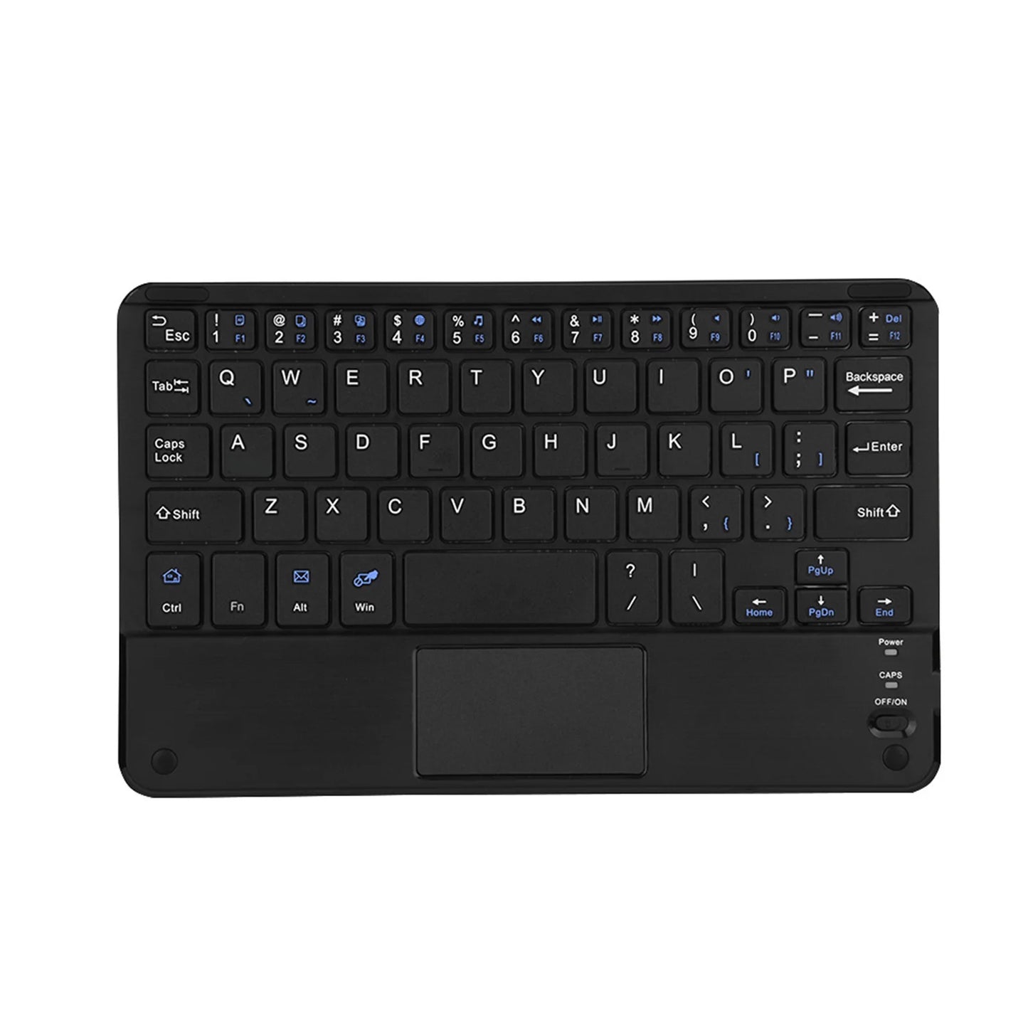 Professional UltraSlim Mini Wireless Bluetooth Keyboard with Touchpad Compact Ergonomic Responsive for Windows PC Android Tablet