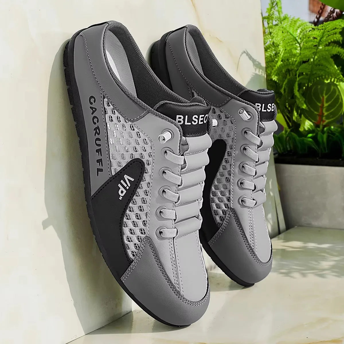 2025 New Men's Casual Slip-Ons - Durable, Comfortable, Breathable & Stylish Half-Slippers