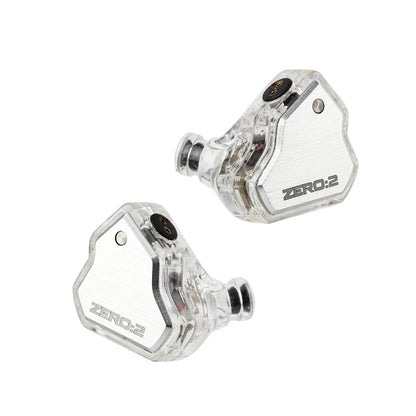 7Hz x Crinacle Zero:2 Wired IEM Earbuds with 10mm Dynamic Driver, HiFi In-Ear Monitor Earphones, Gaming & Music Earbuds with Detachable Cable