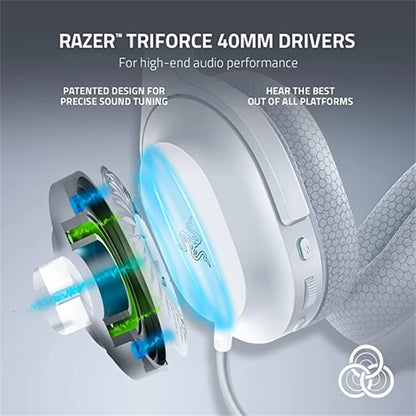 Razer Barracuda X Wireless Gaming Mobile Headset 2022 Model 2.4GHz Wireless + Bluetooth - Lightweight 250g - 40mm Drivers