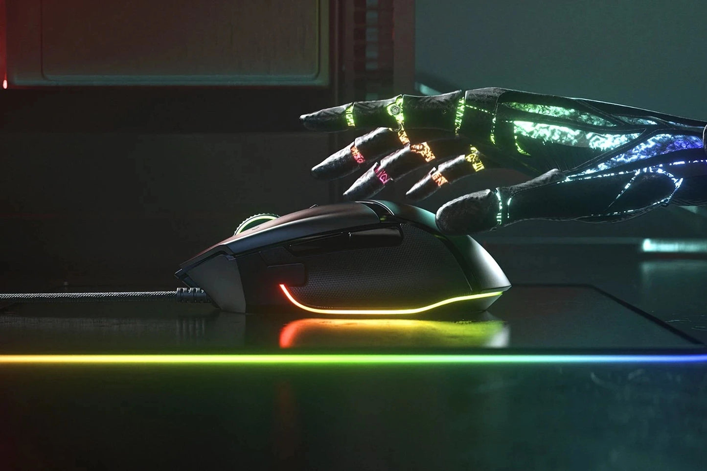 NEW 100% Original Razer Basilisk V3 Wired Gaming Mouse Gamer 26000 DPI Optical Sensor E-sports With RGB Lighting For PC Laptop
