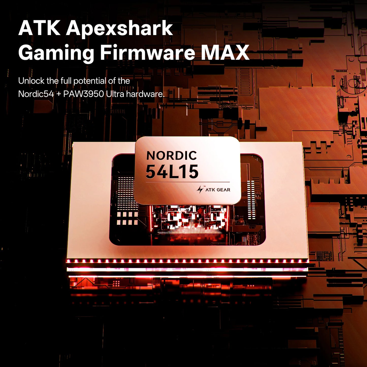 ATK Blazing Sky Z1 V2 Ultimate Ασύρματο Ποντίκι PAW3950 Ultra Dual 8K Gaming Ποντίκι Εργονομικό, Ιδανικό για Μεσαίο έως Μεγάλο Χέρι