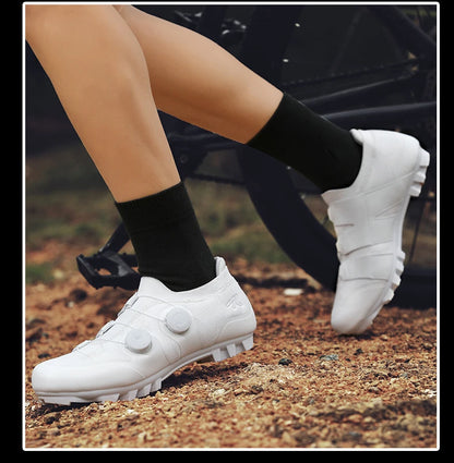 Professional Men's Cycling MTB Shoes Route Cleats Speed Road Bike Sneakers Racing Women Flat Bicycle Mountain SPD Biking Footwear