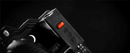 Angry Miao Infinity Gaming Ασύρματο Ποντίκι Μεταλλικό Υπερελαφρύ Διάτρητο Hot-Swappable PAW3950 Dual 8K Ενσύρματο Tri-Mode