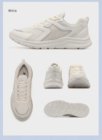 Xtep Men's Running Shoes Sports Shoes Men's Lightweight Shock Absorption Casual Shoes Student Shoes 879119110110
