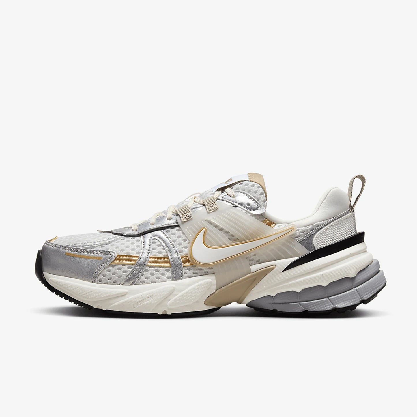Nike V2K Run originali da donna, stile vintage, basse, resistenti all’usura, scarpe da running HJ7245-100