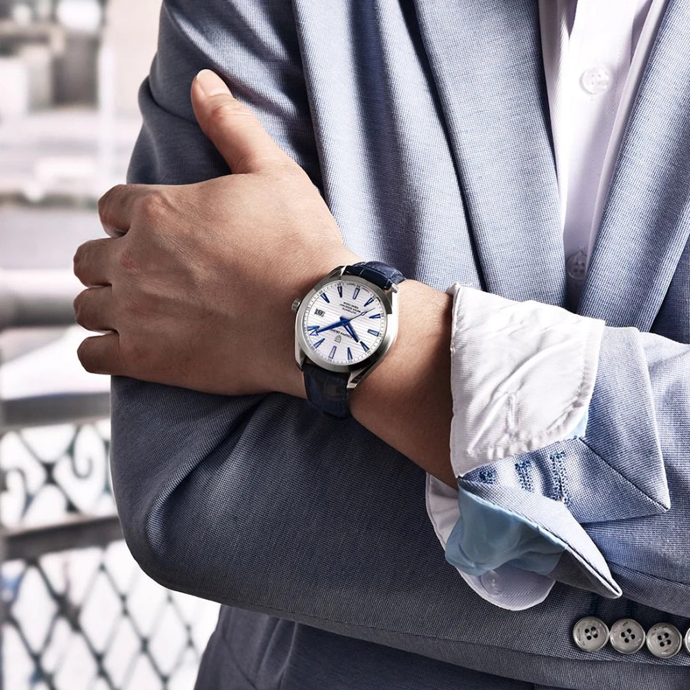 PAGANI DESIGN luxury men’s watch – Mechanical automatic model (calibre 8215), stainless steel, water-resistant, with date display and luminescent hands