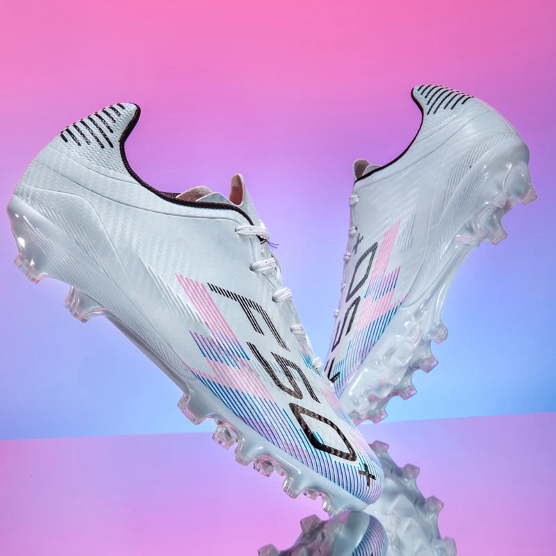 Chaussures de football pour hommes, crampons de football pour terrain en gazon, chaussures de sport pour entraînement, crampons de football antidérapants, crampons de football.