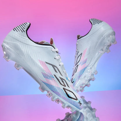 Chaussures de football pour hommes, crampons de football pour terrain en gazon, chaussures de sport pour entraînement, crampons de football antidérapants, crampons de football.