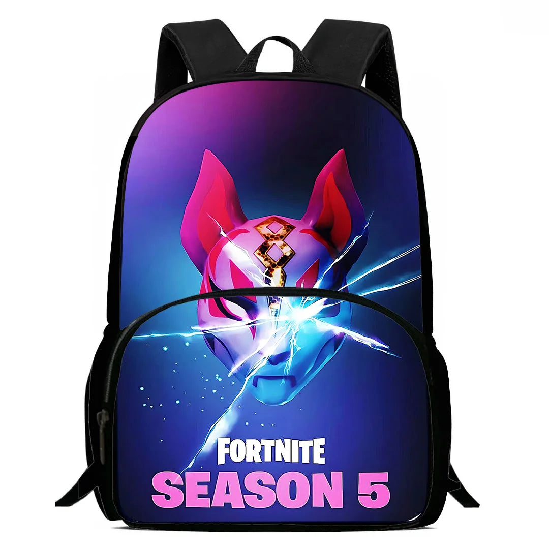 Classic Game FortniteS Kids Backpacks Boys Girls Student Birthday Gift Child School Bags Large Capacity Camping Durable Rucksack
