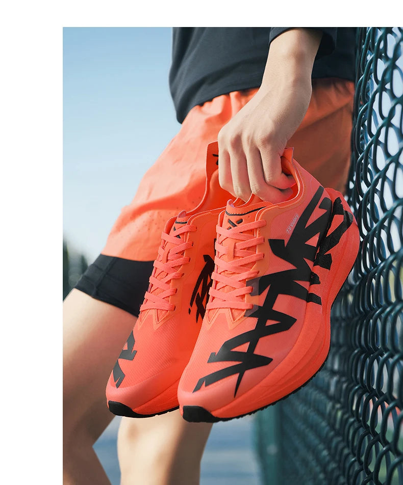 Men's Sports Shoes, Casual Running Shoes, Unisex Jogging Shoes, Popcorn Outsole, Lightweight Breathable Sports Shoes, Women's Non-Slip Shock-Absorbing Athletic Running Shoes Size 34-44