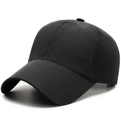 Mesh Quick Dry Cap Men Running Sports Baseball Cap Women Golf Tennis Cap Outdoor Jogging Breathable Sun Hat