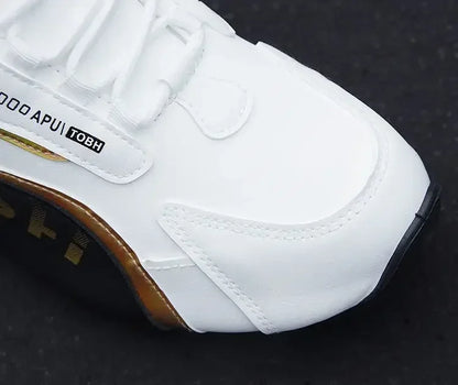 Miesten PU-nahkaiset vedenpitävät lenkkarit, rennot urheilukengät, kevyet, hengittävät, tasapohjaiset, luistamattomat tenniskengät, Zapatillas Hombre