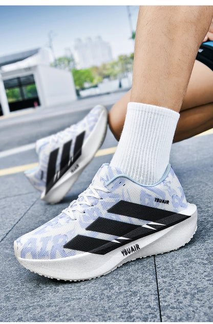 Men's Cushioning Running Shoes Lightweight Athletic Casual Sneakers Male Non-Slip Sports Shoes Outdoor Travel Walking Shoes2026