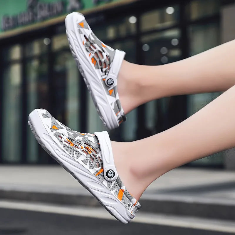 Nouvelle mode sandales hommes sabots sandales confortables respirant plage sandales hommes femmes sabots pantoufles fond souple hommes chaussures