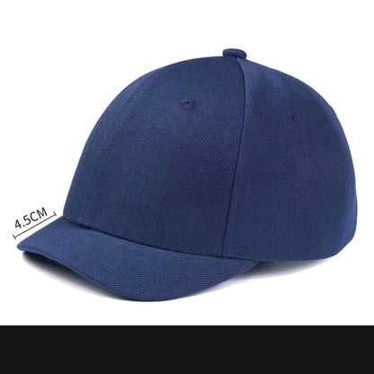 Short Brim 4 Size Fitted Closed Caps Hats New Cycling Bill Plain Trucker Men Women Hip Hop Baseball Snapback Sun Visor Era