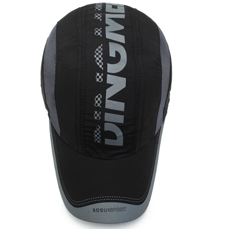New Summer Hat Quick-Drying Cap Fashion Spring Baseball Cap Outdoor Sports Cap Breathable Mesh Hat Visor Hat