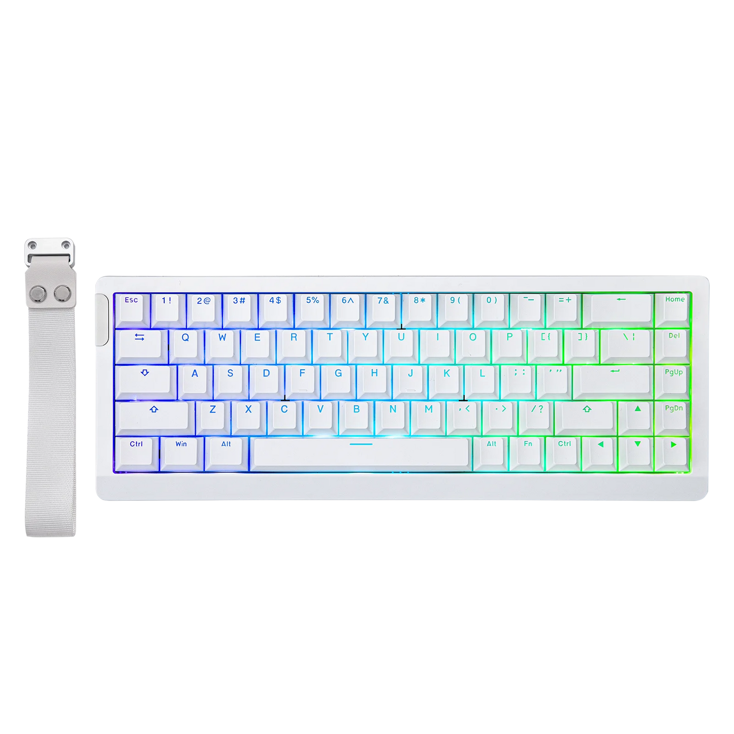 EPOMAKER HE68 Lite 65% ANSI US Layout Tray-Mounted Wired Hall Effect Magnetic Mechanical Keyboard DKS SOCD RGB Backlight
