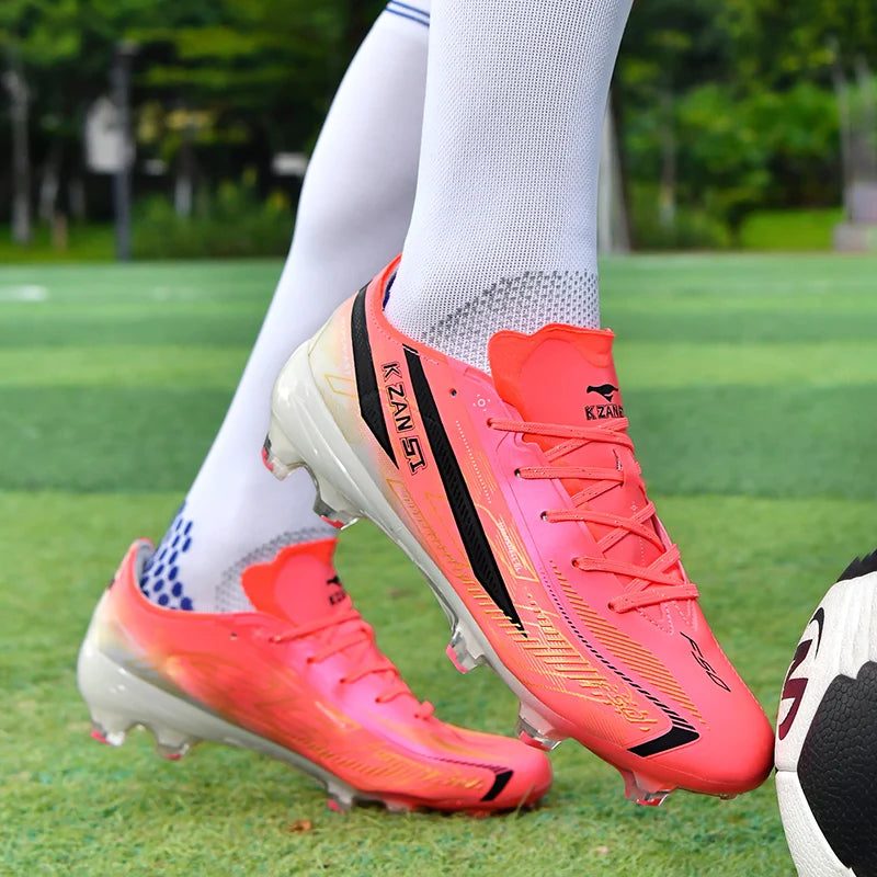 Nouvelles chaussures de football pour hommes, crampons, chaussures de football unisexes TF/FG, chaussures de futsal professionnelles, ultra-légères, de haute qualité, baskets en promotion.