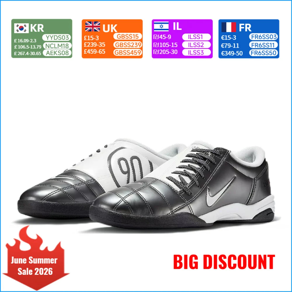 Nike Total 90 III: Sneakers casual da uomo versatili, classiche, comode e resistenti con suole antiscivolo HQ2851-001