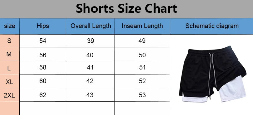 Dragon Ball Wukong Anime Sports Shorts Men's Double Layer 2-in-1 Sports Shorts Summer New Cartoon Printed Beach Pants