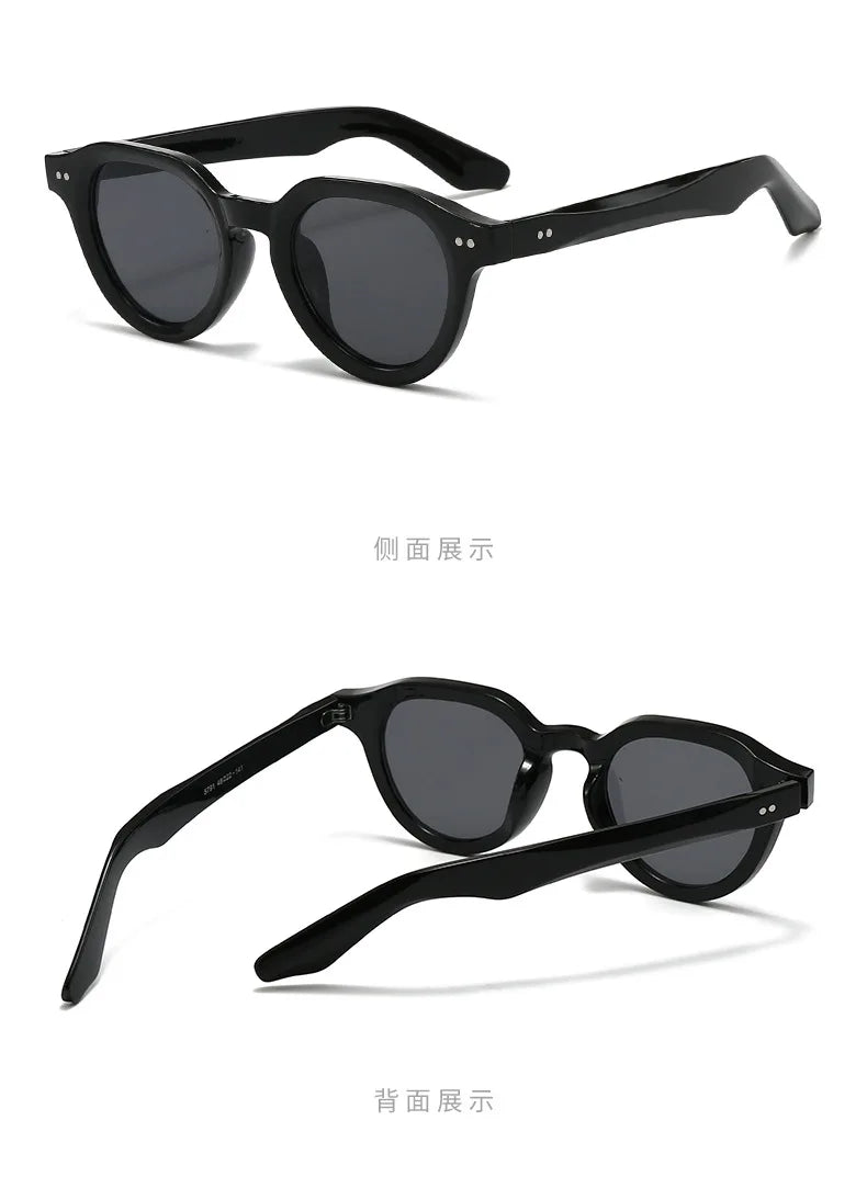 2025 Europe Designer Fashion Sunglasses Men Women Rives Sunset Casual Travel Sun Shades UV400 Suitable Oval Glasses