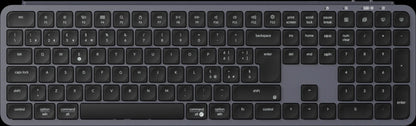 Keychron B6 Pro ISO Layout Ultra-Slim Wireless Keyboard Full Size Portable Lightweight 2.4GHz & Bluetooth Connections
