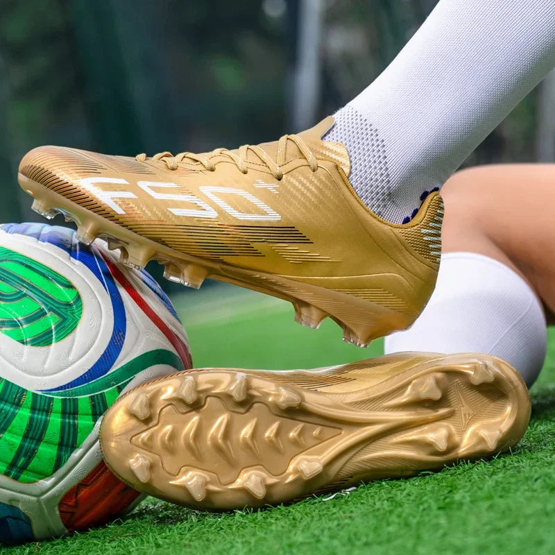 Nouvelles chaussures de football pour hommes, chaussures d'entraînement, chaussures de sport pour terrain gazonné, chaussures de football pour activités de plein air, baskets antidérapantes, chaussures professionnelles po
