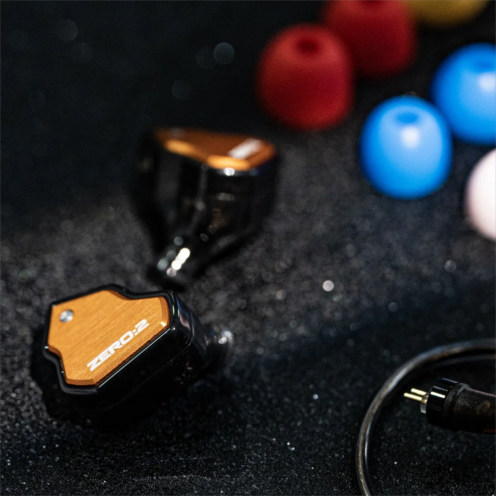 7Hz x Crinacle Zero:2 Wired IEM Earbuds with 10mm Dynamic Driver, HiFi In-Ear Monitor Earphones, Gaming & Music Earbuds with Detachable Cable