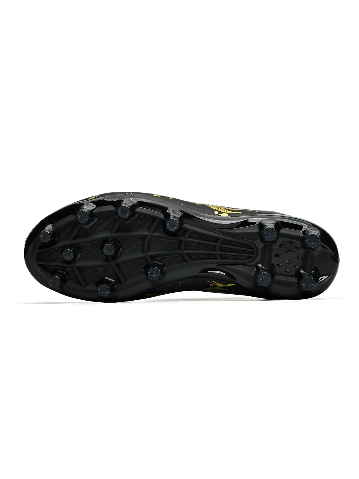 Chaussures de football AG FG pour hommes adultes, légères, en PU, avec crampons en caoutchouc à haute adhérence, pour les entraînements et les matchs de football en extérieur.