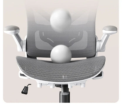 Racing Style Gaming Chair Adjustable Relaxing Chair Recliner 3D Waist Support Mesh Backrest Thick Padding Desk Chair