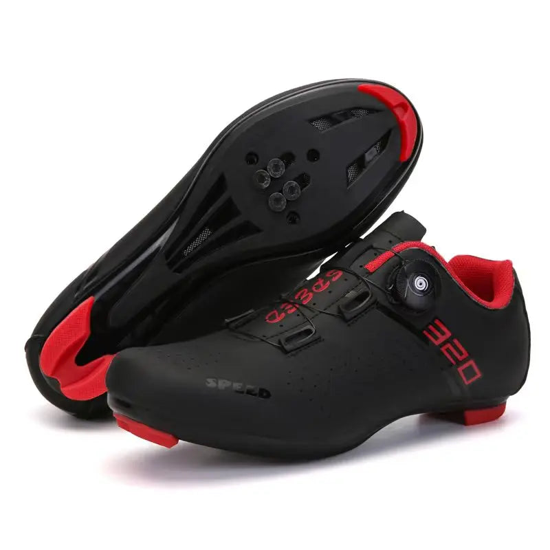 Sapatilhas de Ciclismo Novas para Homem, Auto-Bloqueantes, para Corrida de Estrada, Sapatilhas de Treino sem Bloqueio, Sapatilhas de Ciclismo para Mulher com Encaixes SPD