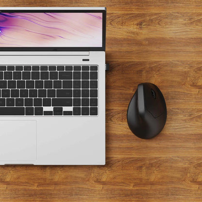 Keychron M5 draadloze ergonomische optische muis, 8K polling rate, 2.4GHz & Bluetooth, Type-C, 3950-sensor