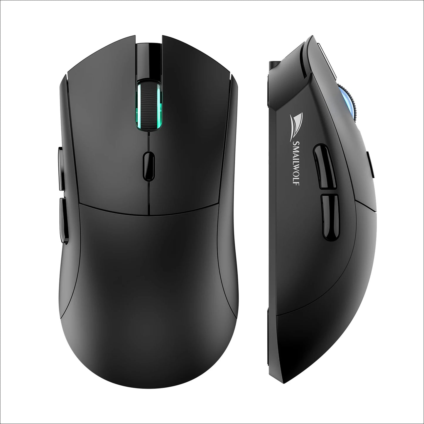 Bezprzewodowa mysz gamingowa SMAILWOLF RS7 Bluetooth, trzy tryby, PAW3311, makra, do laptopa, gier i biura
