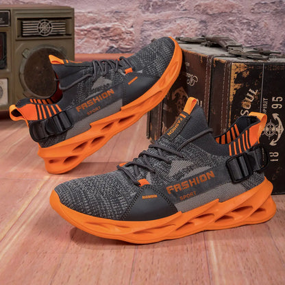 Sneakers casual viola alla moda per donna e uomo, scarpe da corsa Blade, taglie grandi 48, scarpe sportive leggere e traspiranti, sneakers da uomo in rete