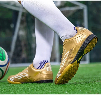 Nouvelles chaussures de football pour hommes, chaussures d'entraînement, chaussures de sport pour terrain gazonné, chaussures de football pour activités de plein air, baskets antidérapantes, chaussures professionnelles po