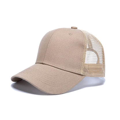 Cappellini da baseball all'ingrosso da uomo, cappellini casual, cappelli in mesh da donna, cappelli unisex con logo personalizzato, cappelli ricamati