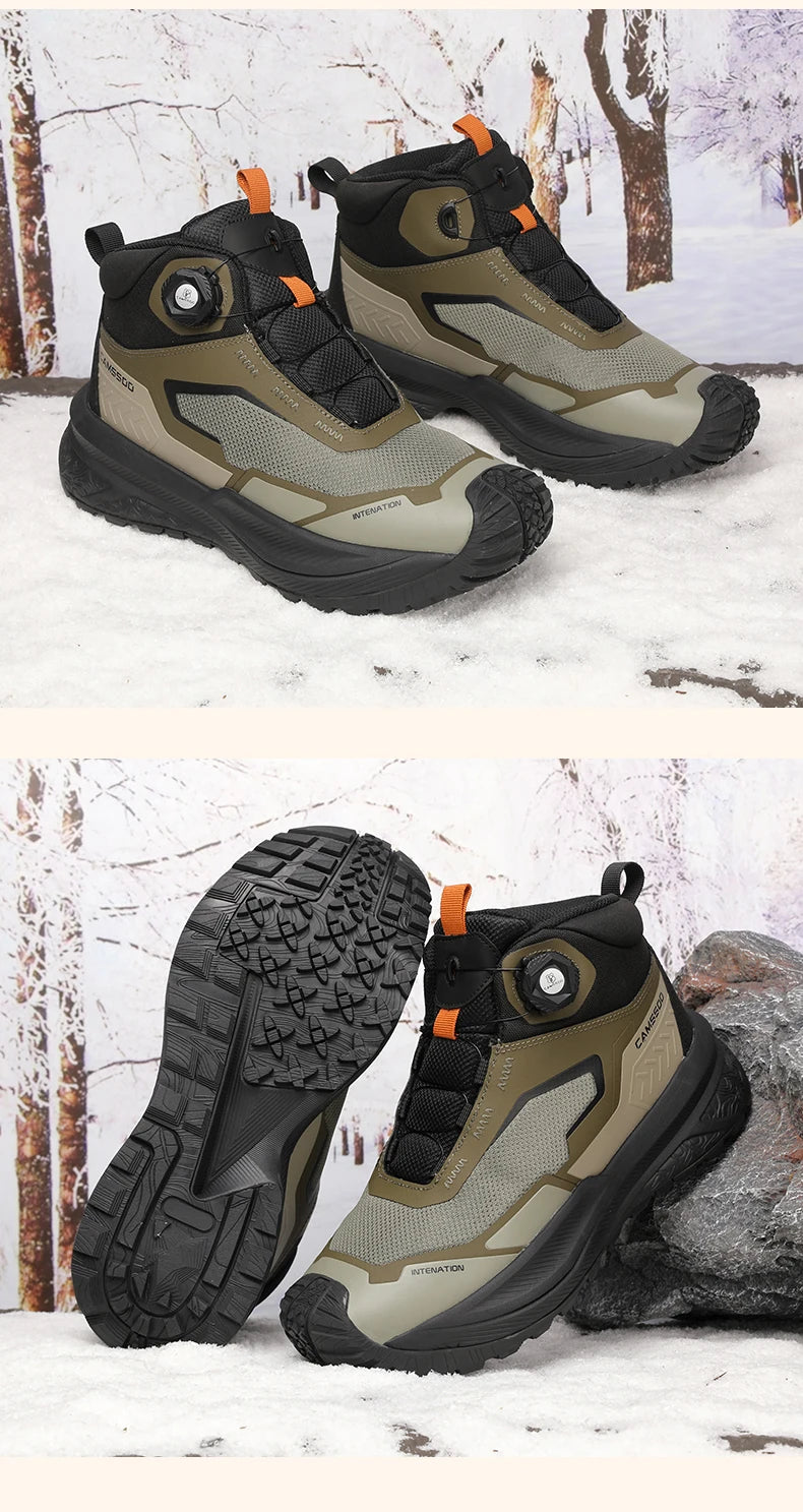 CAMSSOO Poutní boty Pánské Sněhové boty Outdoorové sporty Lezecké boty Dámské Trekové tenisky Kotníkové boty Lovecké boty Cestovní boty