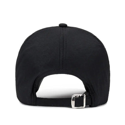 Waterproof Cotton Quick Dry Baseball Cap Snapback Hats Mesh Sun Hat