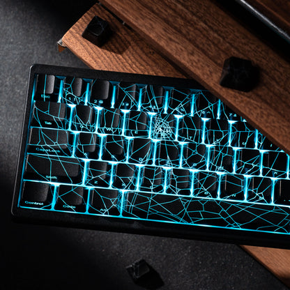 XVX M67 JadeStone Mechanical Keyboard 65% Tri-Mode Wireless Keyboard, Hot Swappable RGB Mechanical Keyboard with IMD Keycaps, Gasket Mount Gaming Keyboard