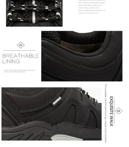BONA Neuheit Klassischer Stil Herren-Wanderschuhe zum Schnüren Herren-Sportschuhe Outdoor-Jogging Trekking-Sneaker