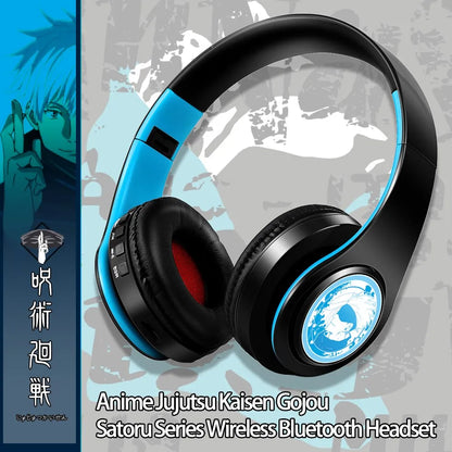 Fate Grand Order Jeanne d'Arc Anime Bluetooth Headphones Wireless Gaming Headset with Microphone, Stereo Sound, Silent Disco Earphones