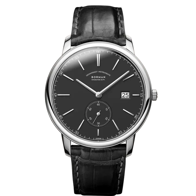 Orologio BORMAN BM3817 TOP nuovo 42 da uomo di lusso, meccanico automatico, vetro zaffiro, ultrasottile, impermeabile 50M, con sottoquadranti