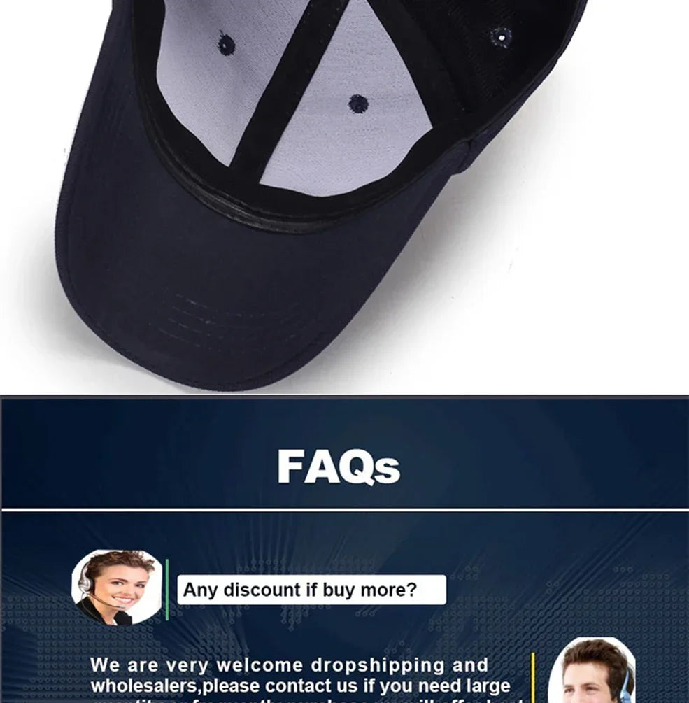 2025 High Quality Baseball Cap Men Snapback Hats Caps Men Fitted Closed Full Cap Women Gorras Bone Male Trucker Hat Casquette